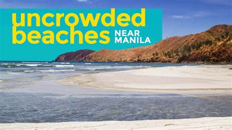 manila beach resorts|BEACHES NEAR MANILA: 10 Uncrowded Weekend .